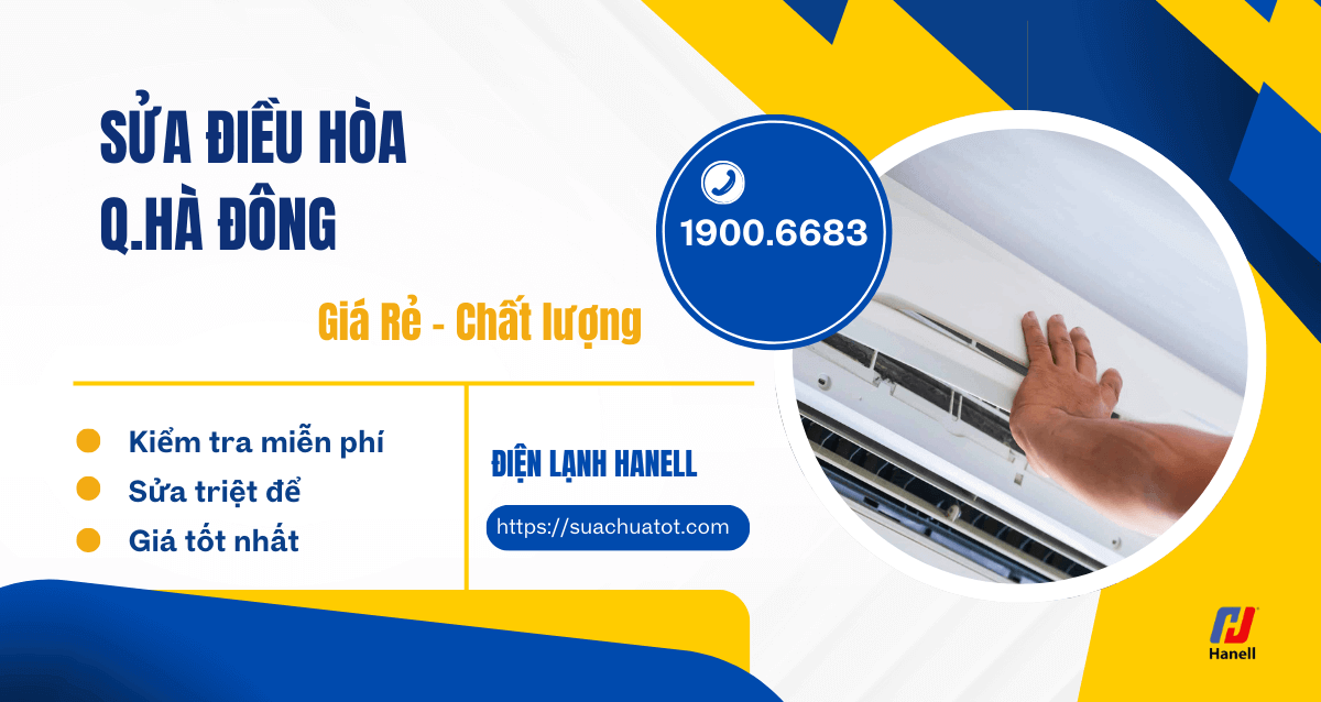Sửa điều hòa tại nhà Hà Đông – Nhanh chóng, tiết kiệm